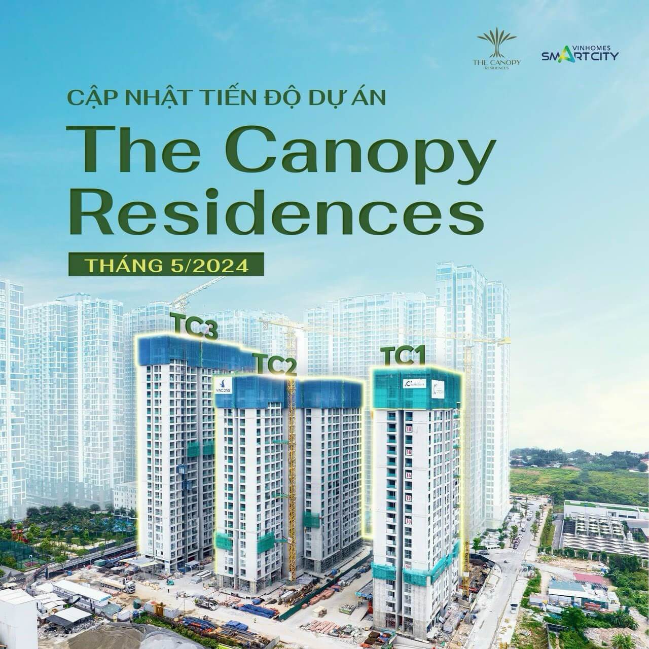 The Canopy Residences Smart City - Bảng Giá Gốc Chủ Đầu Tư