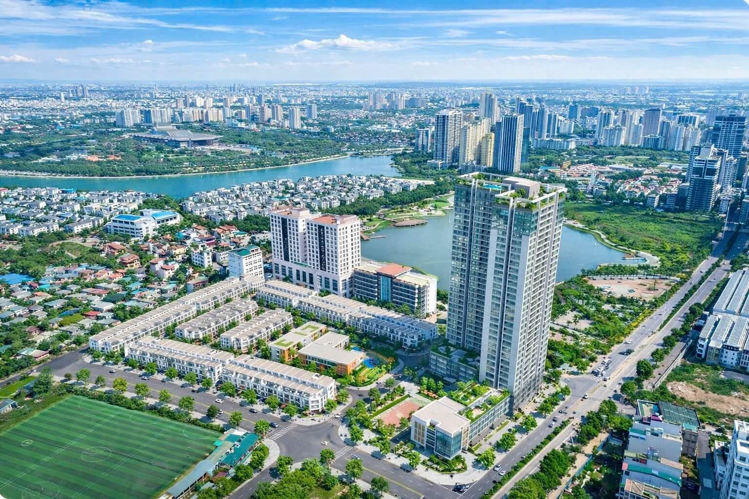 Phối cảnh dự án Iconia Lakeside 